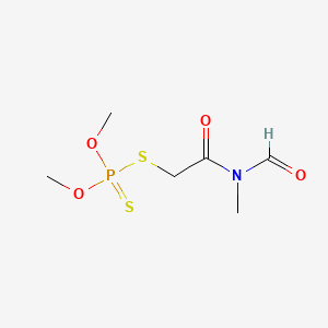 molecular formula C6H12NO4PS2 B1673548 甲拌磷 CAS No. 2540-82-1
