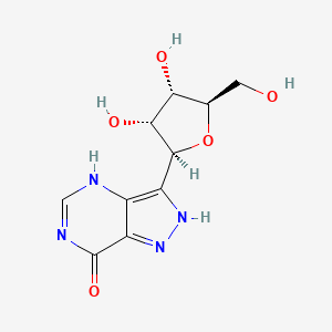 molecular formula C10H12N4O5 B1673549 Formycin b CAS No. 13877-76-4