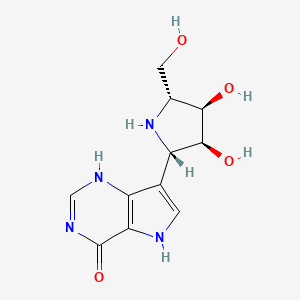 molecular formula C11H14N4O4 B1673553 Forodesine CAS No. 209799-67-7