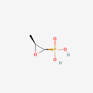 molecular formula C3H5O4P-2 B1673569 Fosfomycin CAS No. 23155-02-4