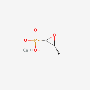 molecular formula C6H12CaO8P2 B1673570 Fosfomycin calcium CAS No. 26016-98-8