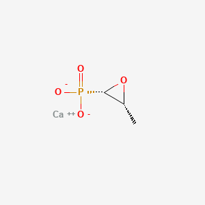 molecular formula C3H7CaO4P B1673570 Fosfomycin calcium CAS No. 26016-98-8