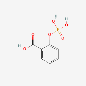 molecular formula C7H7O6P B1673571 磷酸水杨酸酯 CAS No. 6064-83-1