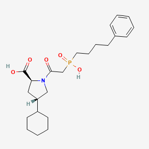 molecular formula C23H34NO5P B1673573 Fosinoprilat CAS No. 95399-71-6