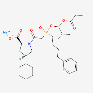 molecular formula C30H45NNaO7P B1673574 Monopril CAS No. 88889-14-9