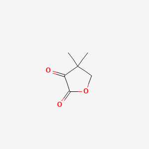B1673612 Dihydro-4,4-dimethyl-2,3-Furandione CAS No. 13031-04-4
