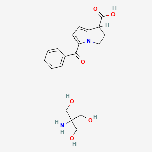molecular formula C26H28FN3O9 B1673618 Ketorolac tromethamine CAS No. 74103-07-4