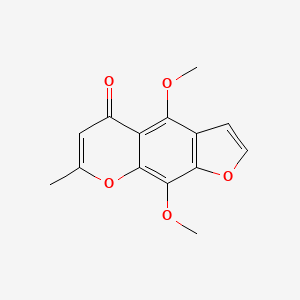 molecular formula C14H12O5 B1673630 凯林 CAS No. 82-02-0