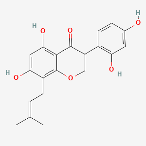 molecular formula C20H20O6 B1673638 Kievitone CAS No. 40105-60-0
