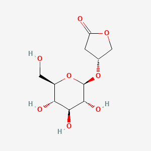 molecular formula C10H16O8 B1673651 Kinsenoside CAS No. 151870-74-5