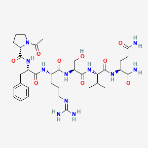 molecular formula C35H55N11O9 B1673659 Kallikrein Inhibitor CAS No. 97145-43-2