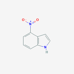 molecular formula C8H6N2O2 B016737 4-Nitroindole CAS No. 4769-97-5