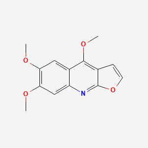 B1673745 Kokusaginine CAS No. 484-08-2