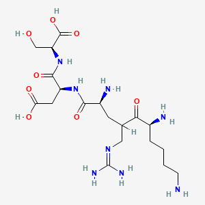 B1673772 Krds tetrapeptide CAS No. 116430-80-9