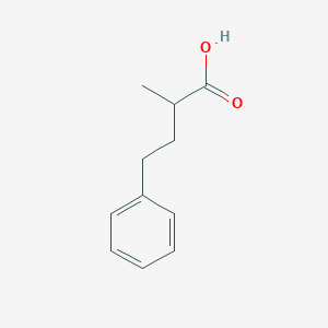 molecular formula C11H14O2 B167380 2-甲基-4-苯基丁酸 CAS No. 1949-41-3