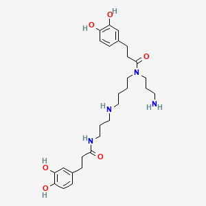 molecular formula C28H42N4O6 B1673867 苦参碱 B CAS No. 164991-67-7