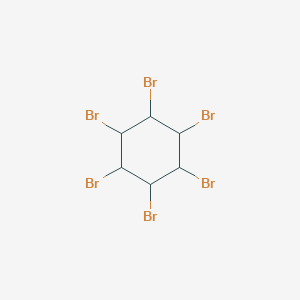 B167387 1,2,3,4,5,6-Hexabromocyclohexane CAS No. 1837-91-8