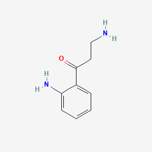 molecular formula C9H12N2O B1673886 犬尿胺 CAS No. 363-36-0