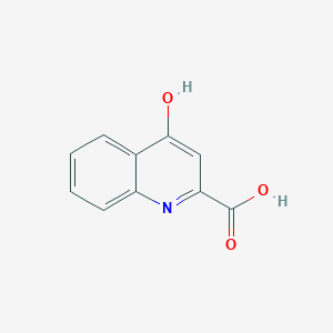 molecular formula C10H7NO3 B1673887 Kynurenic acid CAS No. 492-27-3