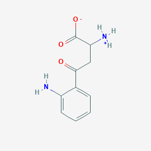 molecular formula C10H12N2O3 B1673888 Kynurenine CAS No. 343-65-7