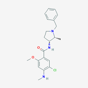 molecular formula C21H26ClN3O2 B016739 Nemonapride CAS No. 75272-39-8