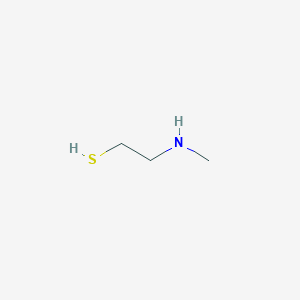 B167392 Ethanethiol, 2-(methylamino)- CAS No. 10061-40-2