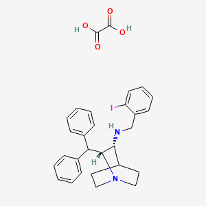 molecular formula C29H31IN2O4 B1673938 L-703,606 oxalate salt hydrate CAS No. 351351-06-9