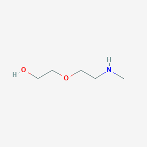 molecular formula C5H13NO2 B1673961 2-[2-(Methylamino)ethoxy]ethan-1-ol CAS No. 85475-01-0