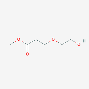 molecular formula C6H12O4 B1673962 3-(2-羟乙氧基)丙酸甲酯 CAS No. 93673-82-6