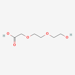 molecular formula C6H12O5 B1673964 [2-(2-羟乙氧基)乙氧基]乙酸 CAS No. 51951-04-3