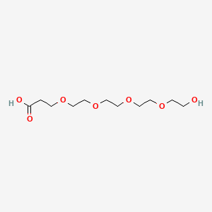 B1673974 Hydroxy-PEG4-acid CAS No. 937188-59-5