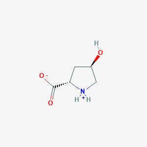 (2S,4R)-4-hydroxypyrrolidinium-2-carboxylate
