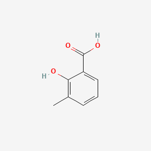 molecular formula C8H8O3 B1673986 3-甲基水杨酸 CAS No. 83-40-9