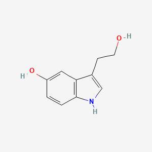 molecular formula C10H11NO2 B1673987 5-羟基色氨醇 CAS No. 154-02-9