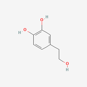 molecular formula C8H10O3 B1673988 羟基酪醇 CAS No. 10597-60-1