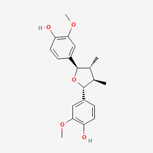 molecular formula C20H24O5 B1674047 肉豆蔻素 A2 CAS No. 112652-46-7