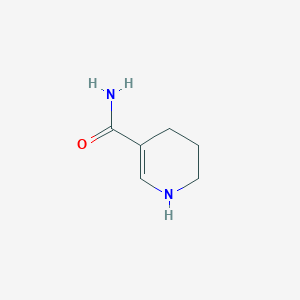 molecular formula C6H10N2O B167417 1,4,5,6-四氢吡啶-3-甲酰胺 CAS No. 1874-73-3