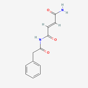 molecular formula C12H12N2O3 B1674180 Fumaramidmycin CAS No. 57687-92-0