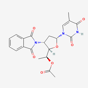 B1674223 L-Acosamine nucleoside CAS No. 136035-09-1