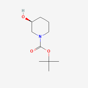 B1674238 (S)-1-Boc-3-hydroxypiperidine CAS No. 143900-44-1