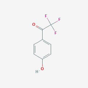 B167428 2,2,2-Trifluoro-1-(4-hydroxyphenyl)ethanone CAS No. 1823-63-8