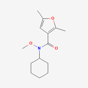 molecular formula C14H21NO3 B1674282 甲环咪环素 CAS No. 60568-05-0