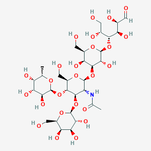 molecular formula C32H55NO25 B1674313 乳糖-N-岩藻五糖-2 CAS No. 21973-23-9