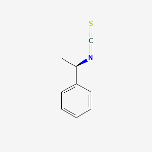 B1674335 [(1s)-1-Isothiocyanatoethyl]benzene CAS No. 24277-43-8