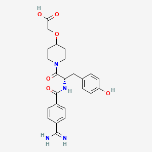 molecular formula C24H28N4O6 B1674348 Lamifiban CAS No. 144412-49-7