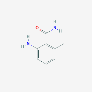 B167437 2-Amino-6-methylbenzamide CAS No. 1885-31-0