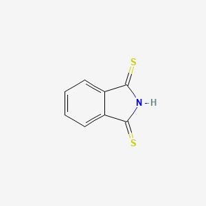 molecular formula C8H5NS2 B1674385 1H-isoindole-1,3(2H)-dithione CAS No. 18138-19-7