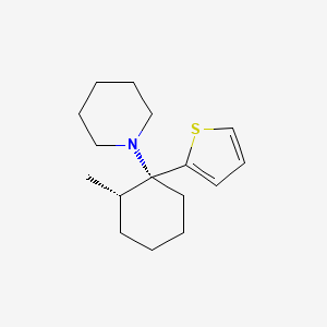 B1674390 Gacyclidine CAS No. 68134-81-6