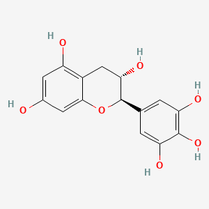 molecular formula C15H14O7 B1674407 Gallocatechin CAS No. 970-73-0