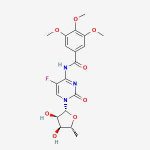 molecular formula C19H22FN3O8 B1674413 Galocitabine CAS No. 124012-42-6
